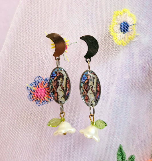 Japanese Stationary Paper Earrings