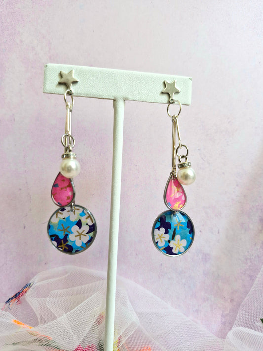 Japanese Stationary Paper Earrings